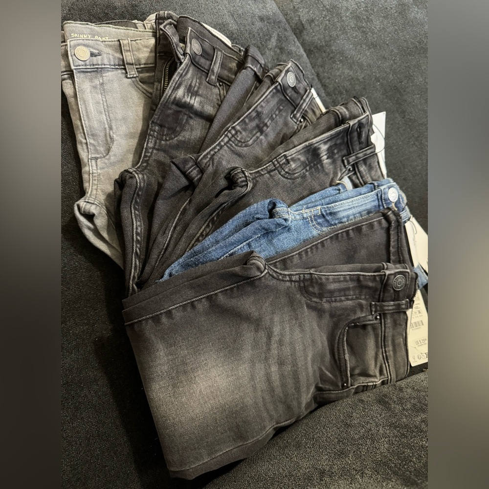Size 7 little boy Zara jeans